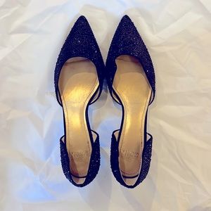 Badgeley Mischka kitten heels